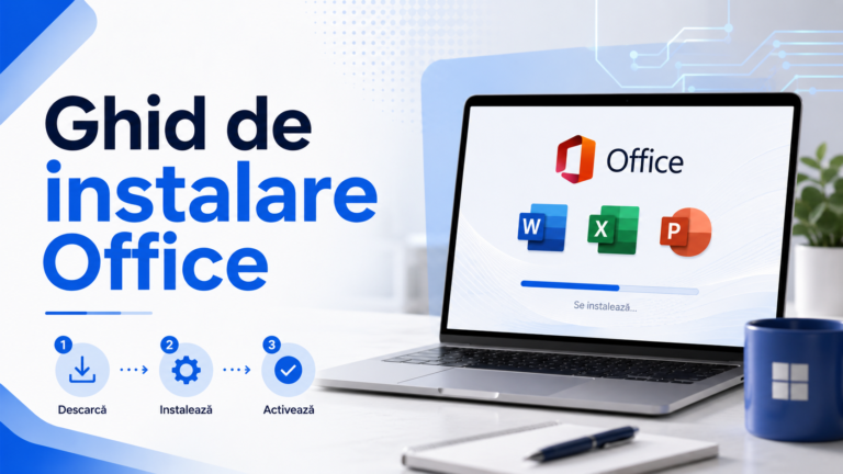 Ghid de instalare și activare Microsoft Office