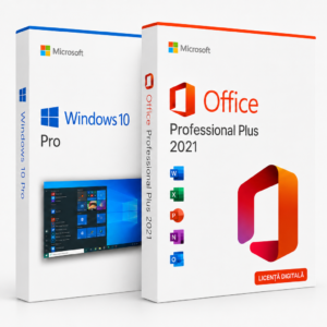Licență Windows 10 Pro și Office Professional Plus 2021